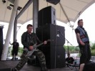 Illdisposed rocken schon beinahe zu cool, dafür aber mit beknackten deutschen Ansagen., Rock Hard Festival 2004 | © LAUT AG (Fotograf: Michael Edele)