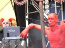 Stefan Ackermann agiert gewohnt strange und Kramm mimt mal wieder den Teufel., Zillo 2004 | © LAUT AG (Fotograf: Michael Edele)