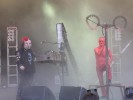 Stefan Ackermann agiert gewohnt strange und Kramm mimt mal wieder den Teufel., Zillo 2004 | © LAUT AG (Fotograf: Michael Edele)
