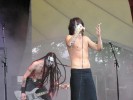 Die Deathstars sahen irgendwie aus wie KISS für Arme., Zillo 2004 | © LAUT AG (Fotograf: Michael Edele)