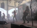 Bei Sonnenschein können die Düsterheimer von Naglfar nicht so ganz überzeugen., Rock Hard Festival 2004 | © LAUT AG (Fotograf: Michael Edele)