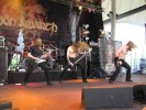 Kamen wie die Wikinger und machten alles platt: Amon Amarth., Rock Hard Festival 2005 | © LAUT AG (Fotograf: Michael Edele)