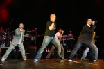 Ja, wir können's noch: Nick, AJ und Co. bei ihrem Besuch im Kölner E-Werk, Mai 2005., Das Live-Comeback der Teenie-Helden | © laut.de (Fotograf: Peter Wafzig)