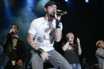Ja, wir können's noch: Nick, AJ und Co. bei ihrem Besuch im Kölner E-Werk, Mai 2005., Das Live-Comeback der Teenie-Helden | © laut.de (Fotograf: Peter Wafzig)