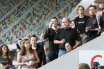 Depeche Mode verkünden ihre nächste Weltumseglung in der Düsseldorfer LTU-Arena., Pressekonferenz Juni 2005 | © laut.de (Fotograf: Peter Wafzig)