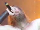 Mit Feuer und Schwert kommen sie über Balingen., Amon Amarth auf dem Bang Your Head 2007 | © laut.de (Fotograf: Michael Edele)