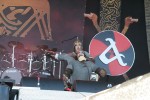 Mit Feuer und Schwert kommen sie über Balingen., Amon Amarth auf dem Bang Your Head 2007 | © laut.de (Fotograf: Michael Edele)