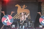 Mit Feuer und Schwert kommen sie über Balingen., Amon Amarth auf dem Bang Your Head 2007 | © laut.de (Fotograf: Michael Edele)