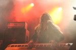 Die Finnen fühlten sich im Dunkeln offensichtlich ganz wohl., Poisonblack auf dem Summer Breeze | © laut.de (Fotograf: Thomas Kohl)