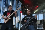 Die Amis wüten auf der Pain Stage nach allen Regeln der Kunst., The Black Dahlia Murder auf dem Summer Breeze 2007 | © laut.de (Fotograf: Michael Edele)