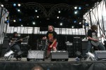Die Amis wüten auf der Pain Stage nach allen Regeln der Kunst., The Black Dahlia Murder auf dem Summer Breeze 2007 | © laut.de (Fotograf: Michael Edele)