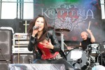 Machen mit ihrer hübschen Sängerin richtig was her., Krypteria auf dem Summer Breeze 2007 | © laut.de (Fotograf: Thomas Kohl)