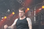 Etwas hüftlahm aber dennoch eine Macht., Illdisposed auf dem Summer Breeze 2007 | © laut.de (Fotograf: Michael Edele)