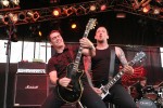 Die Dänen rocken einfach immer und überall., Volbeat auf dem Summer Breeze 2007 | © laut.de (Fotograf: Michael Edele)