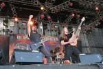 Die Reiter und ihre Fans,, Die Apokalyptischen Reiter auf dem Summer Breeze 2007 | © laut.de (Fotograf: Michael Edele)