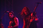 Trotz/wegen wechselnder Gitarristen war der Auftritt erst richtig interessant., Machine Head im Schlachthof, Wiesbaden. | © laut.de (Fotograf: Michael Edele)