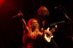 MIt doppelter Gitarrenmacht und jeder Menge Frauenpower., Arch Enemy im Schlachthof, Wiesbaden. | © laut.de (Fotograf: Michael Edele)
