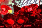 Auch auf minimaler Bühne gehen die Jungs ziemlich steil., Shadows Fall im Schlachthof, Wiesbaden. | © laut.de (Fotograf: Michael Edele)