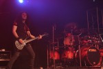 Die Briten machen sich trotz technischer Fertigkeiten weitgehend zum Affen., DragonForce im Schlachthof, Wiesbaden. | © laut.de (Fotograf: Michael Edele)