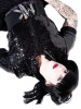 Für "BatBox" wirft sich die DJ-Chanteuse in schwarze Schale., Kittin dressed in black | © Nobody's Bizzness (Fotograf: Vincent Flouret)