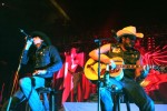 60% Musik, 40% Gelaber, so kennt man die Cowboys aus der Hauptstadt., The BossHoss im Schlachthof Wiesbaden | © laut.de (Fotograf: Michael Edele)