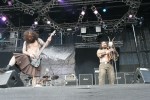 Die Schweizer und ihre Tanzbären., Eluveitie auf dem Summer Breeze 2007 | © laut.de (Fotograf: Michael Edele)