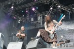 Die Schweizer und ihre Tanzbären., Eluveitie auf dem Summer Breeze 2007 | © laut.de (Fotograf: Michael Edele)