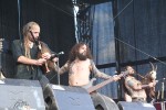Die Schweizer und ihre Tanzbären., Eluveitie auf dem Summer Breeze 2007 | © laut.de (Fotograf: Michael Edele)