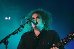 Vergöttert wie eh und je: Robert Smith und Co. 2008 live in München., The Cure 2008 in München | © laut.de (Fotograf: Martin Mengele)