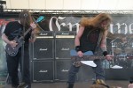 Die Norweger sind bei Tageslicht irgendwie nur halb so düster., Enslaved auf dem Rock Hard 2008 | © laut.de (Fotograf: Michael Edele)