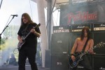 Die Norweger sind bei Tageslicht irgendwie nur halb so düster., Enslaved auf dem Rock Hard 2008 | © laut.de (Fotograf: Michael Edele)