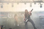 Die Norweger sind bei Tageslicht irgendwie nur halb so düster., Enslaved auf dem Rock Hard 2008 | © laut.de (Fotograf: Michael Edele)
