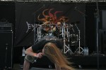 Enemy Of The Sun blickten ihrem Feind das ganze Festival über ins Gesicht., Enemy Of The Sun auf dem Rock Hard 2008 | © laut.de (Fotograf: Michael Edele)