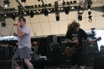 Die Briten spalteten das Publikum massiv., Napalm Death auf dem Rock Hard 2008 | © laut.de (Fotograf: Michael Edele)