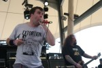 Die Briten spalteten das Publikum massiv., Napalm Death auf dem Rock Hard 2008 | © laut.de (Fotograf: Michael Edele)
