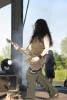 Die Engländer sind bei Sonnenschein auf einer große Bühne etwas deplaziert., Paradise Lost auf dem Rock Hard 2008 | © laut.de (Fotograf: Michael Edele)