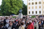 Trotz Publikum mit Stock im Hintern wieder grandios: Max Raabe., Live In Salem | © laut.de (Fotograf: Alexander Cordas)