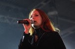 Simone Simons als Blickfang beim M'era Luna 2008., Live 2008 | © laut.de (Fotograf: Björn Jansen)