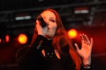 Simone Simons als Blickfang beim M'era Luna 2008., Live 2008 | © laut.de (Fotograf: Björn Jansen)