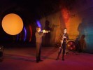 " ... dass Musik nicht nur Klang ist": Markus Stockhausen & Rolf Zavelberg., Licht & Ton | © Aktivraum (Fotograf: Gordon Axmann)