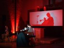 " ... dass Musik nicht nur Klang ist": Markus Stockhausen & Rolf Zavelberg., Licht & Ton | © Aktivraum (Fotograf: Gordon Axmann)