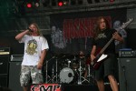 Jung, willig und ziemlich derb!, Hackneyed auf dem Summer Breeze 2008 | © laut.de (Fotograf: Michael Edele)
