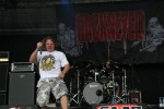Jung, willig und ziemlich derb!, Hackneyed auf dem Summer Breeze 2008 | © laut.de (Fotograf: Michael Edele)