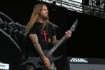 Auch schütteres Haar darf noch fliegen., Dismember auf dem Summer Breeze 2008 | © laut.de (Fotograf: Thomas Kohl)