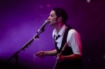 Brian Molko und Kollegen liefern den Soundtrack zum Sonnenuntergang., Live bei Rock am Ring 2009 | © laut.de (Fotograf: Björn Jansen)
