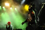 Durst und Borland begeisterten die Massen mit einem fulminanten Auftritt., Live bei Rock am Ring 2009 | © laut.de (Fotograf: Björn Jansen)