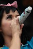 Sextoys zur Begrüßung. Katy was not amused, lieferte aber trotzig eine Spitzenshow., Katy Perry Southside 2009 | © laut.de (Fotograf: Florian Schade)