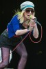 Das Duo punktete beim Festivalpublikum mit einer abgelesenen Begrüßung auf Deutsch., Ting Tings Southside 2009 | © laut.de (Fotograf: Florian Schade)