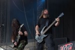 Death Metal Urgestein aus Schweden., Grave auf dem Summer Breeze 2009 | © laut.de (Fotograf: Michael Edele)