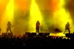 Hier gibts ordentlich eins aufs Schnitzel!, Kreator auf dem Rock Hard Festival 2010 | © laut.de (Fotograf: Michael Edele)